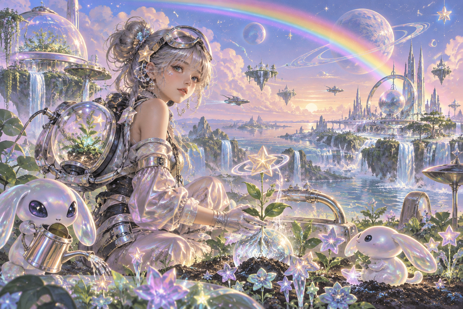 复古 Y2K 奇幻风格